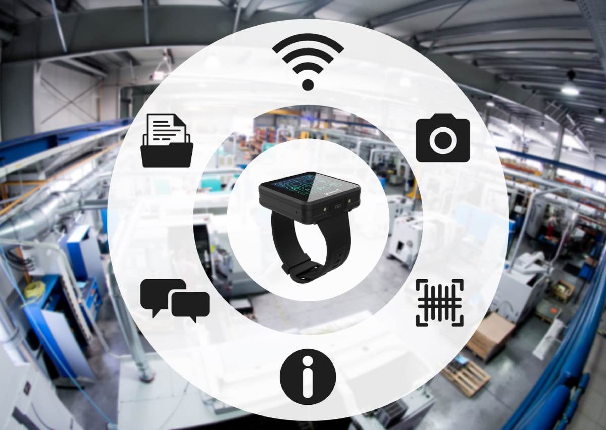 Optimization of processes in production with the help of industrial smartwatches – Part 2: Hardware