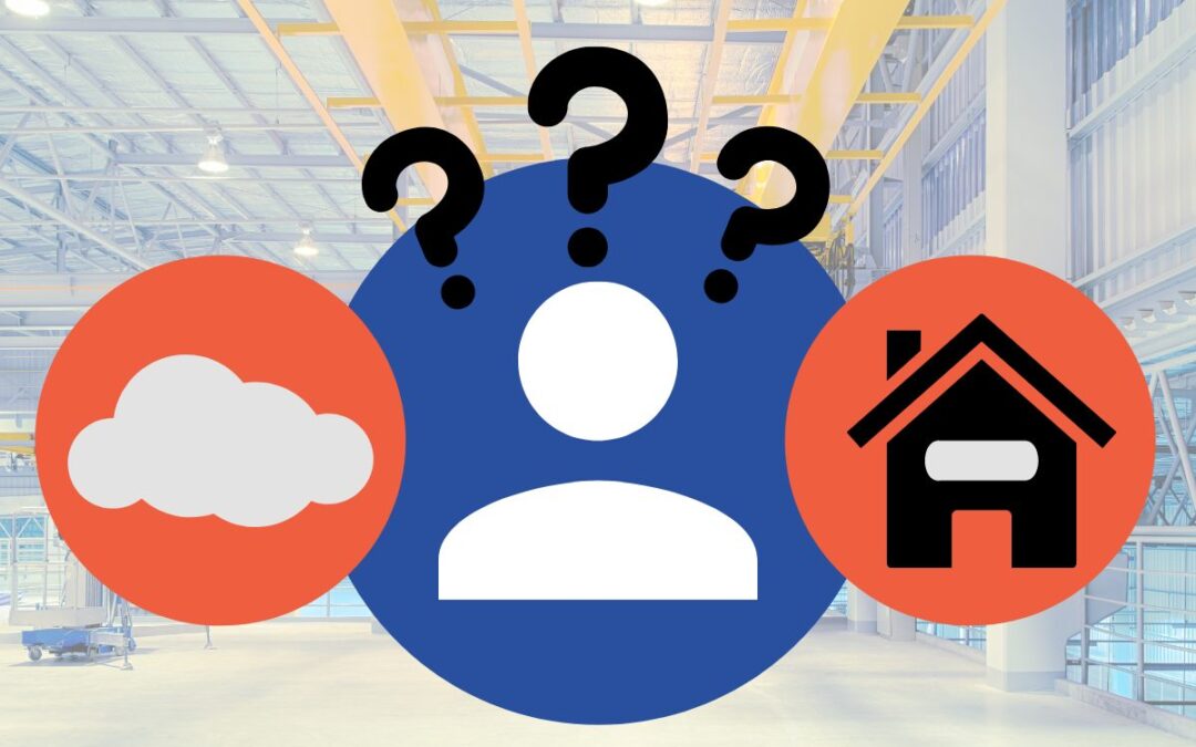 On premise vs. cloud software – which solution optimizes manufacturing?