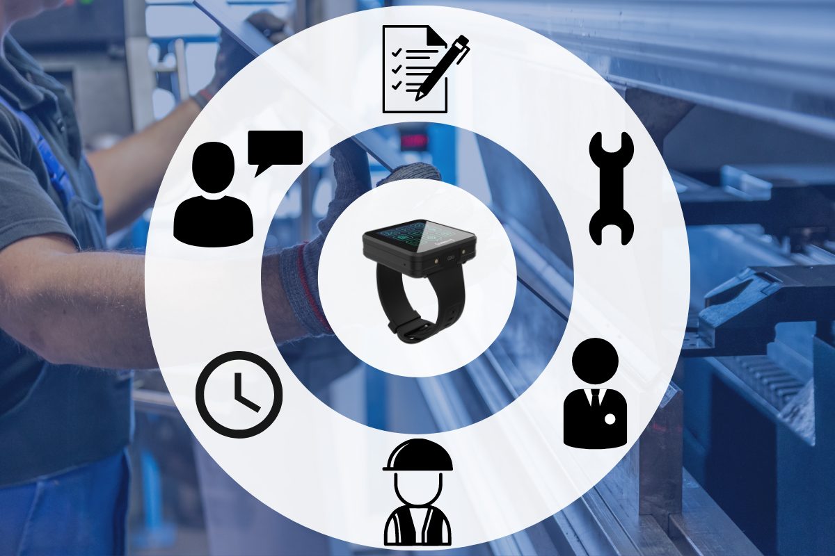 Successfully implementing agile manufacturing with the help of smart wearables